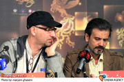 مهرداد خوشبخت کارگردان در نشست فیلم « عقاب صحرا» در جشنواره فیلم فجر