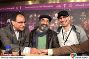 مهرداد خوشبخت و تورج منصوری در نشست فیلم « عقاب صحرا» در جشنواره فیلم فجر