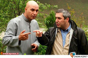 حمید فرخ نژاد در نمایی از سریال سفر سبز به کارگردانی ابراهیم حاتمی کیا