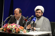 سرلکل و جعفر گودرزی در نشست خبری جشنواره روحانی در قاب