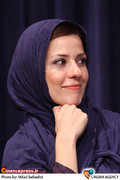 سارا بهرامی در نشست سریال «پروانه» به کارگردانی جلیل سامان در فرهنگسرای فردوس