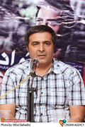 منصور سهراب پور تهیه کننده در نشست سریال «پروانه» به کارگردانی جلیل سامان در فرهنگسرای فردوس