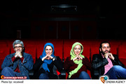 بهناز جعفری در تمرین نمایش «شام با دوستان» به کارگردانی آیدا کیخایی