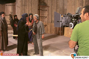 «احمدرضا درویش» کارگردان سینمای ایران در پشت صحنه روز رستاخیز