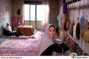 مریلا زارعی در پشت صحنه فیلم سینمایی «شیار143» به کارگردانی نرگس آبیار