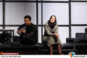 شایسته ایرانی  در نمایش ناتمام به کارگردانی سیما تیر انداز