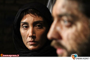 هدیه تهرانی و بهرام رادان  در فیلم «پل چوبی» به کارگردانی مهدی کرم پور