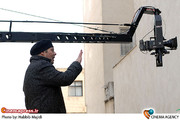 محمد هادی کریمی کارگردان  در فیلم بشارت شهروند هزاره ی سوم  