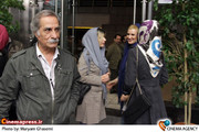 سیاوش طهمورث در  مراسم اکران خصوصی فیلم «آزادراه» به کارگردانی عباس رافعی