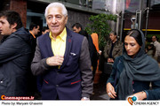 زرین دست در  مراسم اکران خصوصی فیلم «آزادراه» به کارگردانی عباس رافعی