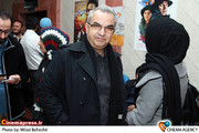 ابوالحسن داوودی در  اکران خصوصی فیلم «سر به مهر» در سینما فلسطین