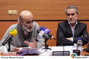 ضیاء الدین دری کارگردان  در نشست رسانه ای مجوعه تلویزیونی «کلاه پهلوی»