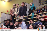 حضور علاقمندان سینما در نشست ناصر تقوایی در هفتمین جشنواره «سینما حقیقت»