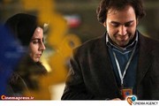 آرش مجیدی و لیلا حاتمی در  فیلم سینمایی «سربه مهر» به کارگردانی هادی مقدم دوست