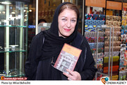  مینو فرشچی درآئین رونمایی کتاب حجت الله ایوبی در نشر ثالث