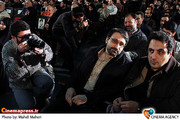 عباسیان ومیرزاخانی  در اختتامیه چهارمین جشنواره  مردمی فیلم عمار