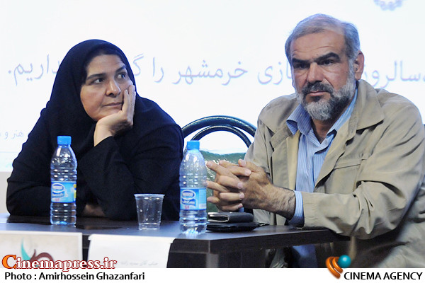 انسیه شاه حسینی در نشست نقد و بررسی فیلم زیباتر از زندگی