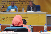 نشست خبری بیست و یکمین جشنواره بین المللی تئاتر کودک و نوجوان همدان
