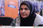 انسیه شاه حسینی در ششمین روز بیستمین نمایشگاه مطبوعات و خبرگزاری‌ها