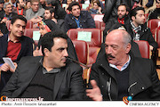 سعید راد و محمدرضا عباسیان در افتتاحیه سی و سومین جشنواره بین‌المللی فیلم فجر