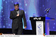 علی جنتی در افتتاحیه سی و سومین جشنواره بین‌المللی فیلم فجر