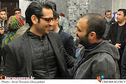 امیرحسین آرمان در اکران خصوصی فیلم سینمایی«ارسال آگهی تسلیت برای روزنامه»
