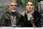 بهروز افخمی و مرجان شیرمحمدی در اکران خصوصی فیلم سینمایی«ارسال آگهی تسلیت برای روزنامه»