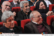 بابک حمیدیان و احمدرضا درویش در اختتامیه نهمین جشنواره فیلم کوتاه دینی رویش