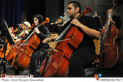تمرین ارکستر سمفونیک تهران با حضور علی رهبری
