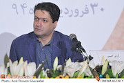 آرش امینی در نشست خبری بخش بین‌الملل سی‌وسومین جشنواره فیلم فجر