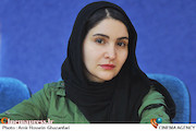 نورا هاشمی در نشست خبری نمایش«تقدیربازان»