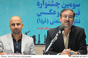 بهزاد رشیدی و مسعود نجفی در نشست خبری سومین جشنواره فیلم و عکس فناوری و صنعتی(فردا)نشست خبری سومین جشنواره فیلم و عکس فناوری و صنعتی(فردا)