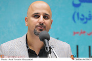 مسعود نجفی در نشست خبری سومین جشنواره فیلم و عکس فناوری و صنعتی(فردا)