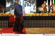 کتایون ریاحی در افتتاحیه سومین جشنواره فیلم‌های ویدئویی«یاس»