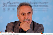 حسین مسافر آستانه در نشست خبری سومین جشنواره فیلم ویدئویی«یاس»