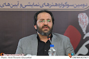 علی اصغر خسروی در نشست خبری دومین سوگواره هنرهای نمایشی و آیین های مذهبی خمسه