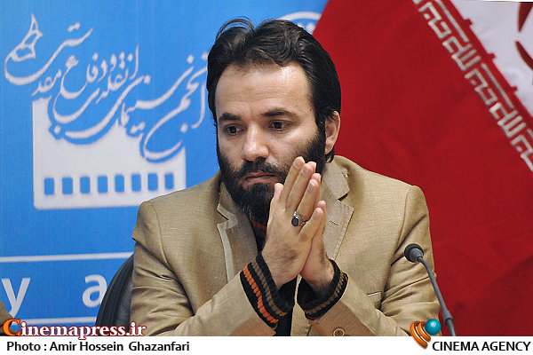 روح الله سهرابی در نشست خبری مدیرعامل انجمن سینمای انقلاب و دفاع مقدس