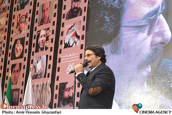 علیرضا افتخاری در افتتاحیه ششمین جشنواره مردمی فیلم عمار