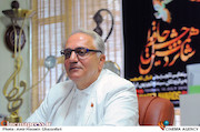علی معلم در نشست مطبوعاتی شانزدهمین جشن حافظ
