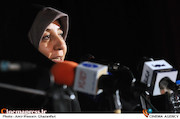 الهه عطائی در نشست خبری نهمین جشنواره فیلم پروین اعتصامی 