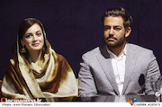 محمدرضا گلزار و دیا میرزا در نشست رسانه ای فیلم سینمایی «سلام بمبئی»