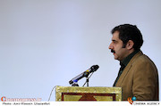 سعید اسدی در رونمایی از پوستر سی‌ و پنجمین جشنواره تئاتر فجر