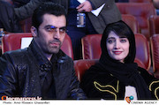 مینا ساداتی در افتتاحیه سی و پنجمین جشنواره فیلم فجر