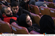 پریناز ایزدیار و صابر ابر در افتتاحیه سی و پنجمین جشنواره فیلم فجر