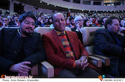 حبیب مجیدی و حمید غفاریان در افتتاحیه سی و پنجمین جشنواره فیلم فجر