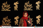 رقیه توکلی در سی و پنجمین جشنواره فیلم فجر