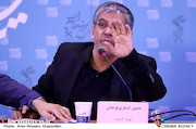 منصور لشکری قوچانی در نشست خبری فیلم سینمایی «قاتل اهلی»