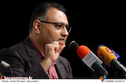 علی قربانی در نشست خبری یازدهمین جشنواره فیلم‌های ۱۰۰ ثانیه‌ای