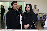 نیوشا ضیغمی در آیین نکوداشت زنده یاد علی معلم