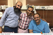 مهران غفوریان در بیمارستان